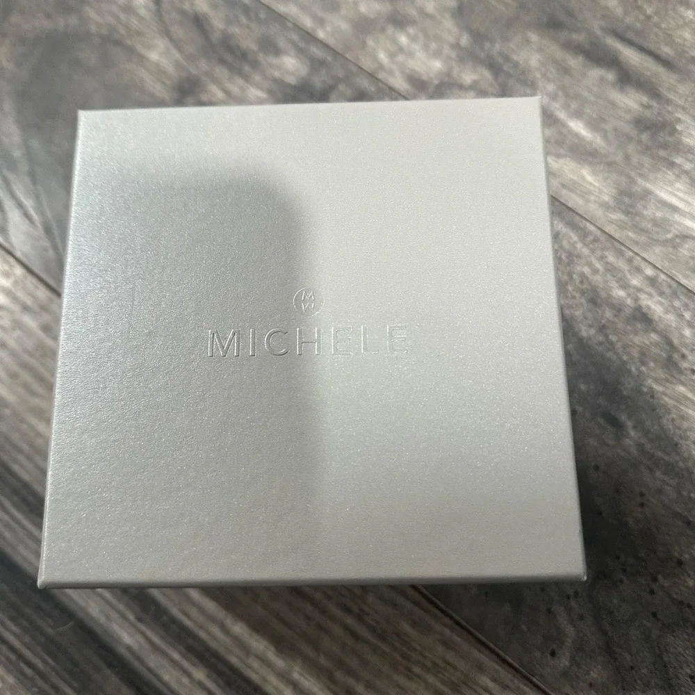 Brand New Michele Serein Mid Stainless Steel Diamond Dial Watch (MWW21B000147)
